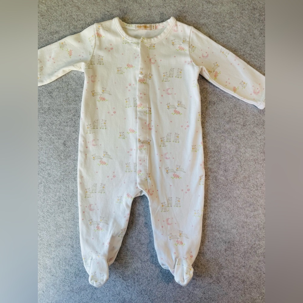Baby Club Chic Baby Lamb Footie Size 6-9M